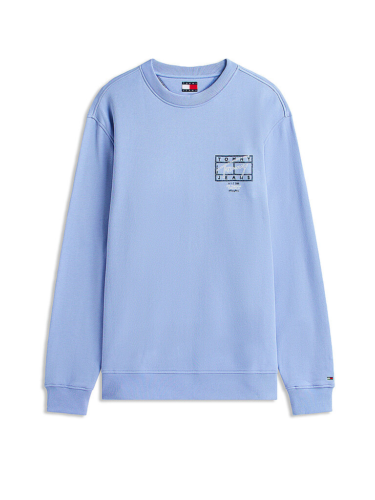 TOMMY JEANS Sweater  hellblau   L herren